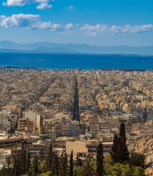 Panorama sur Athènes ©Matthieu Munoz