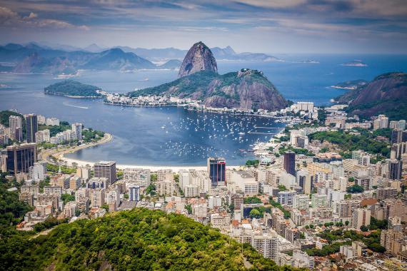 Vue panoramique de Rio