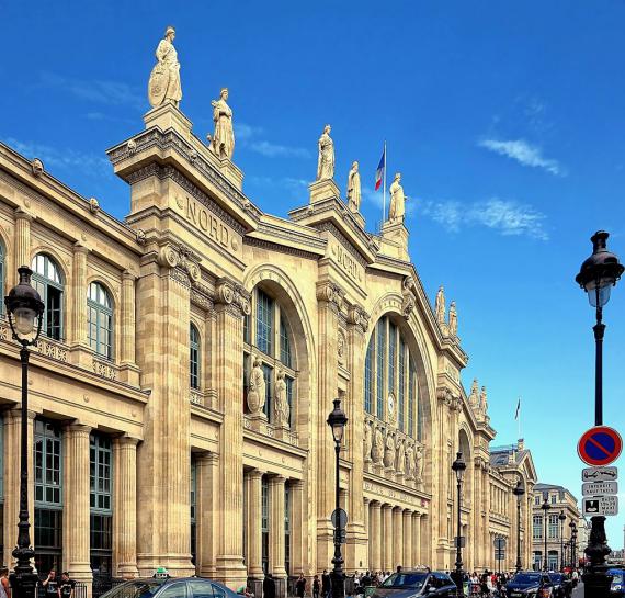 Gare du Nord (photo prise par Velvet)