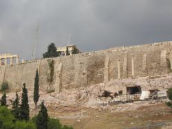 L'Acropole sous l'orage