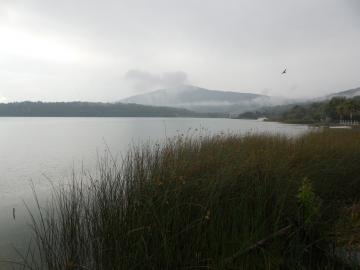Lac de Zirahuén, à une vingtaine de kilomètres de Pátzcuaro