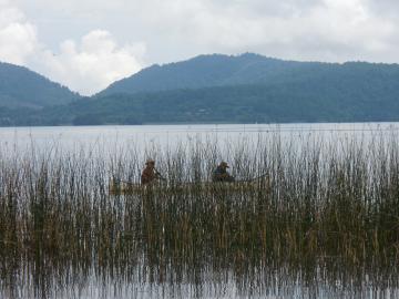 Les eaux du lac Zirahuén sont parmi les plus pures du Mexique