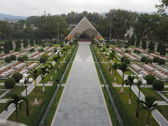 Le cimetière mémorial 