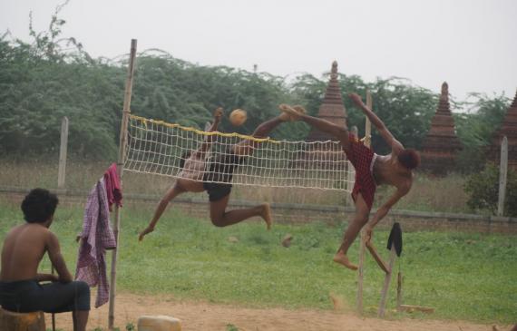 Le sport traditionnel birman 