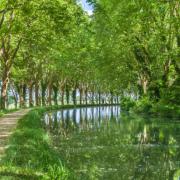 En vélo le long du Canal de Garonne