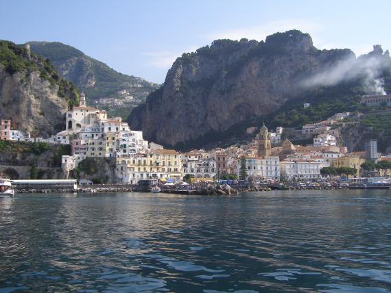 Amalfi sur l'ile de Capri