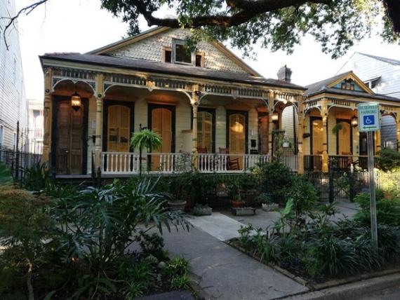 Maison typique de la Nouvelle-Orléans 
