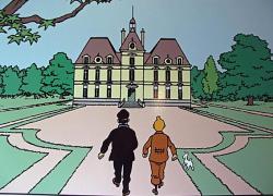 Château de Moulinsart dessiné par Hergé