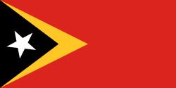 Le drapeau du Timor Oriental