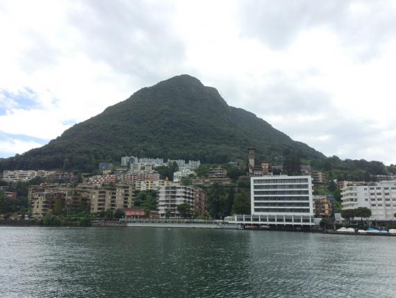 Vue de Lugano
