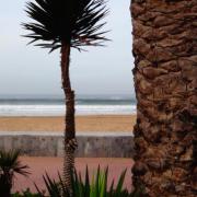 Promenade de la plage d'Agadir