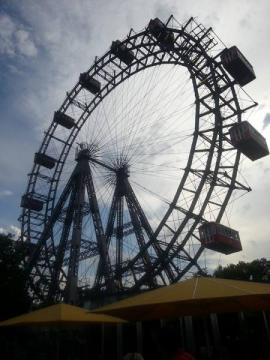 Grand roue parc d'attractions du Prater à Leopoldstadt